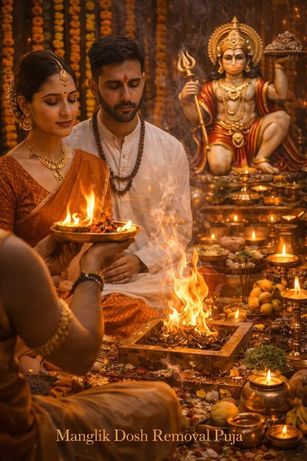 Manglik Dosh removal puja ritual